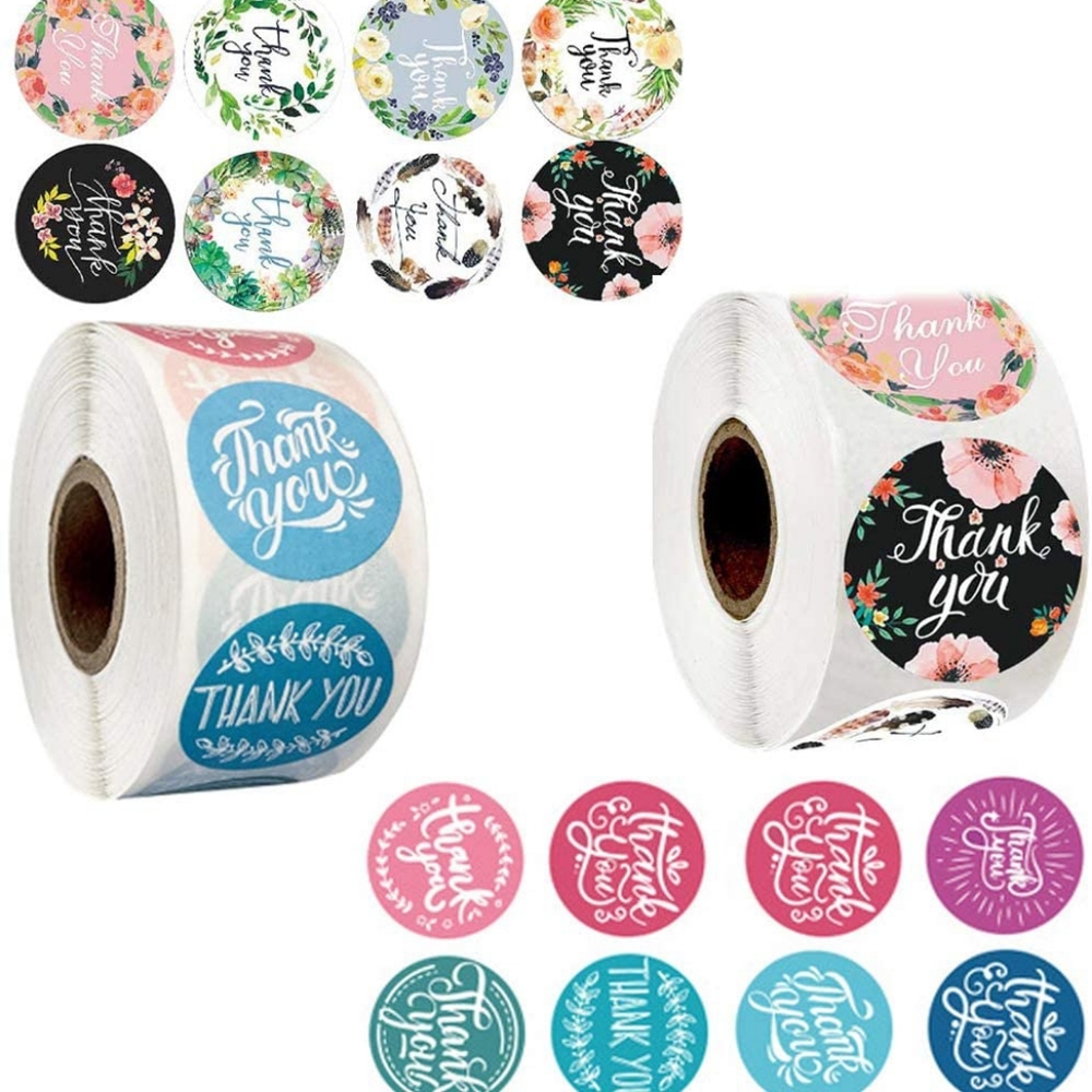 50pc Thank You Stickers Bundle